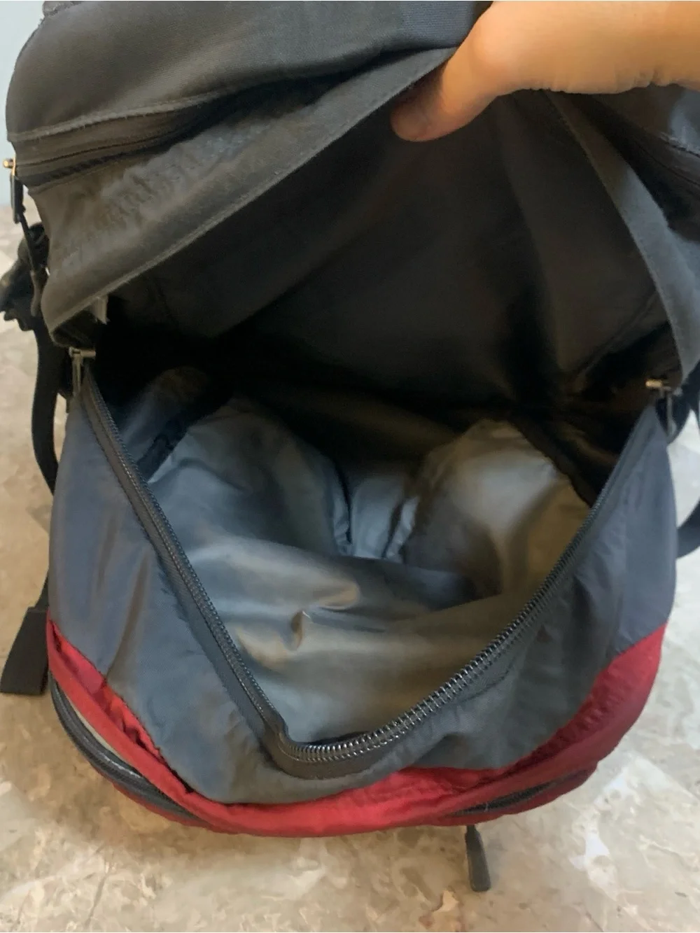 The North Face Surge Backpack Northface Bag School College Hiking Worn
